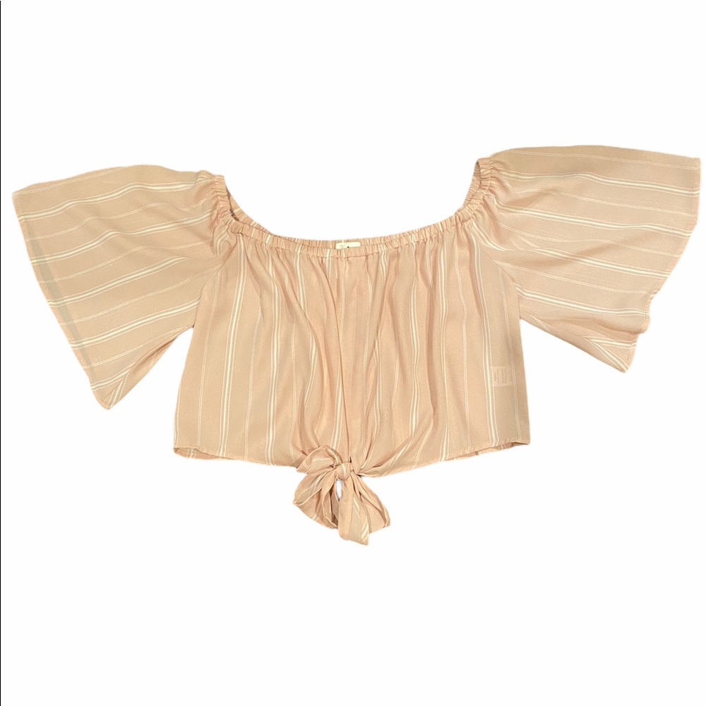 NWT Pink Off The Shoulder Top